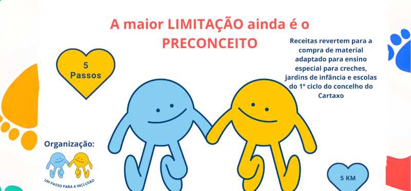 Cartaxo: Caminhada solid�ria �Um Passo para a Inclus�o�