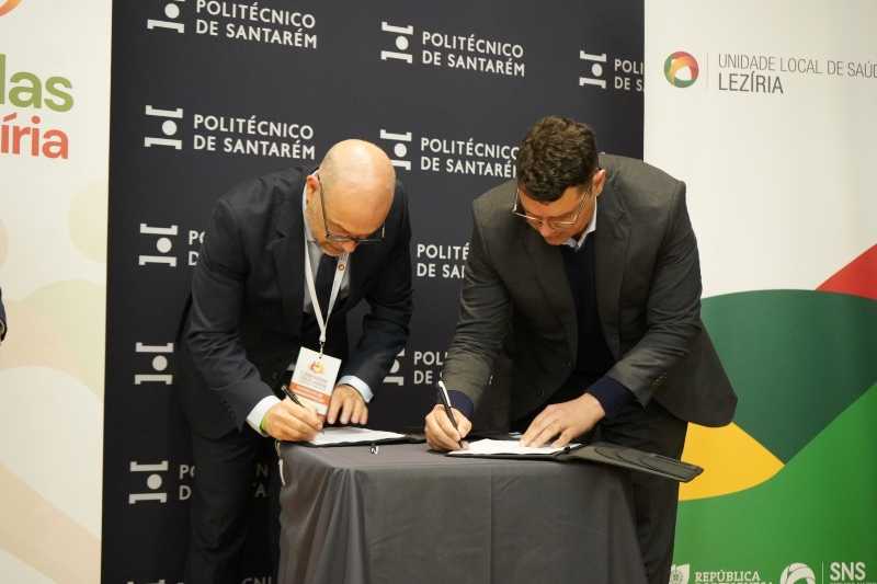 ULS Lez�ria e IPSantar�m refor�am coopera��o  