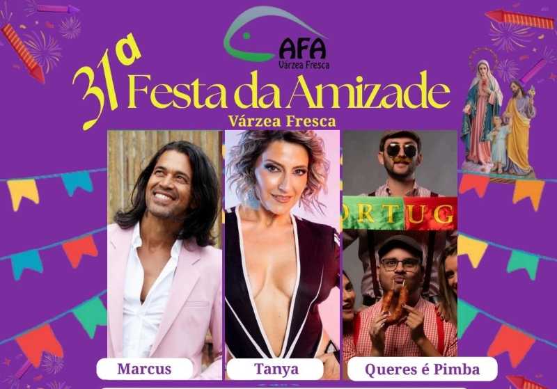 31� edi��o da Festa da Amizade dias 3, 4 e 5 de julho - V�rze...