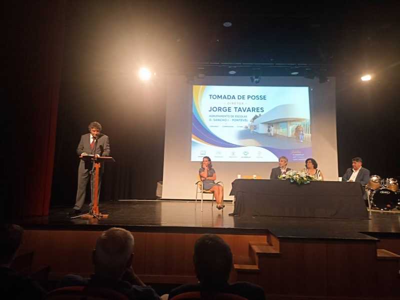 Jorge Tavares diretor do Agrupamento de Escolas D. Sancho I