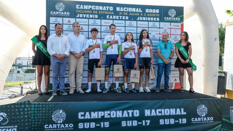 Cartaxo recebeu o Campeonato Nacional de Ciclismo de Estrada ...