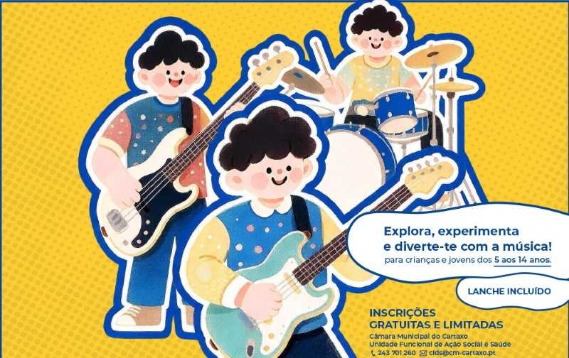 Inscri��es abertas Workshop Musical